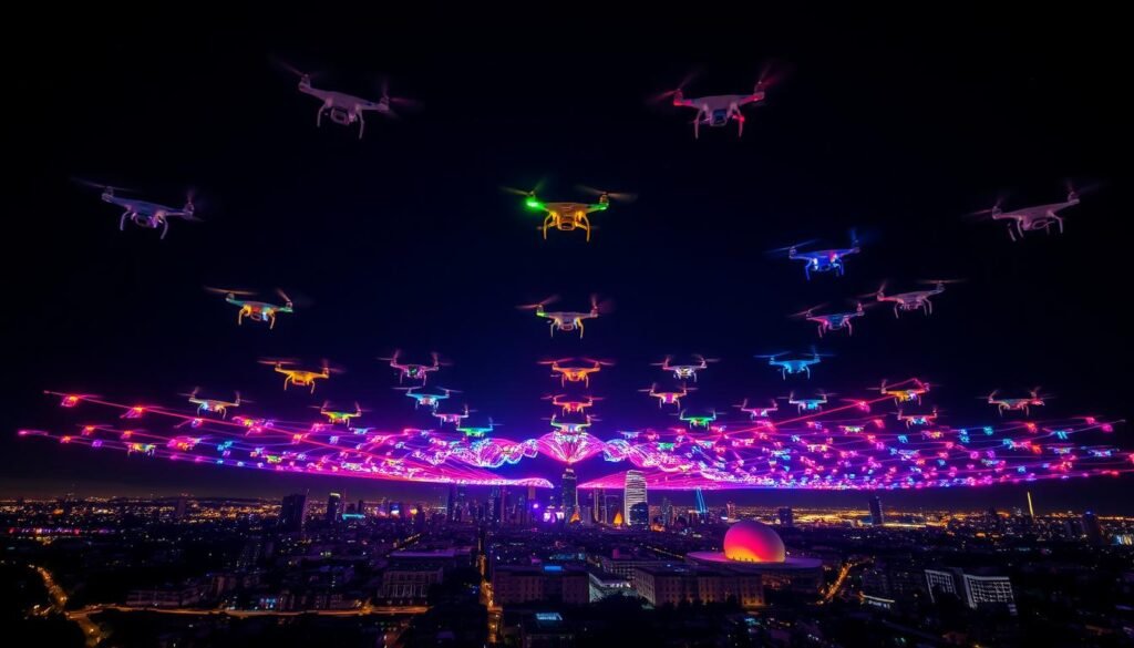 Drone light show