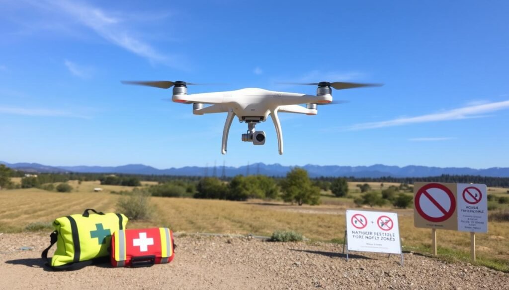 Drone videography safety considerations