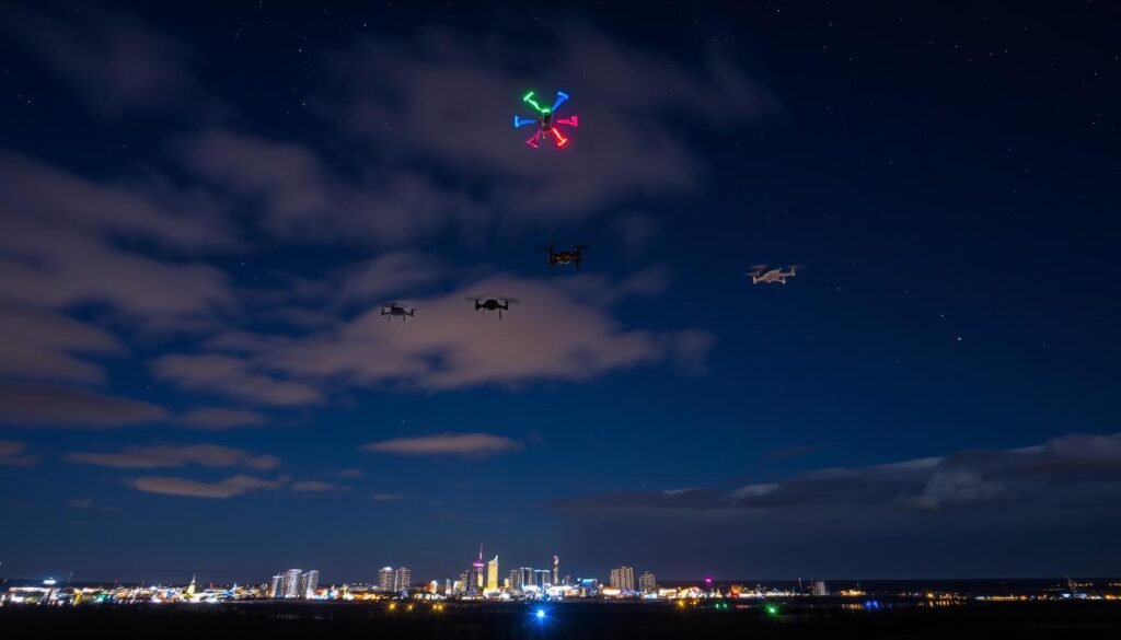 Timmins Aerial Drone Display