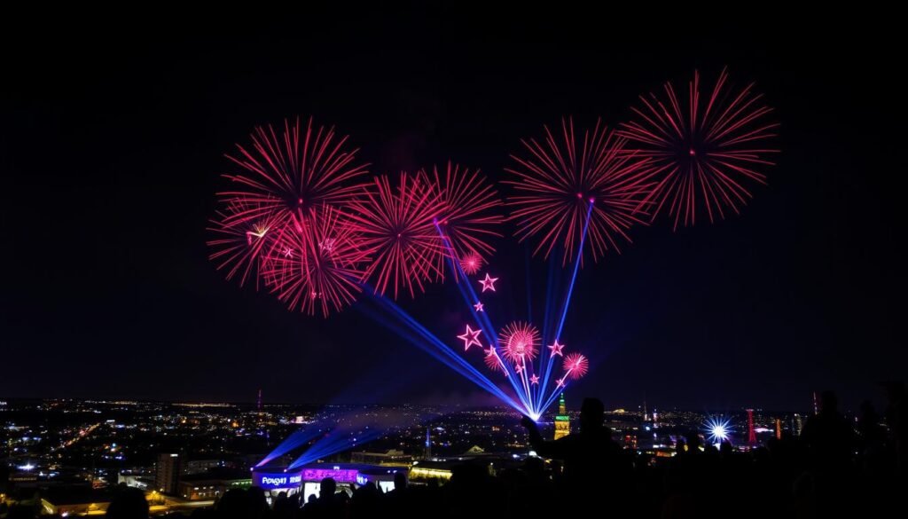 july 4th drone show oregon city