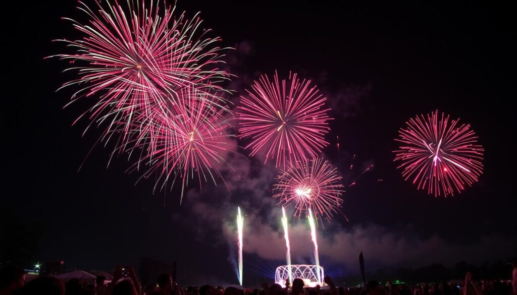 pyro drone firework