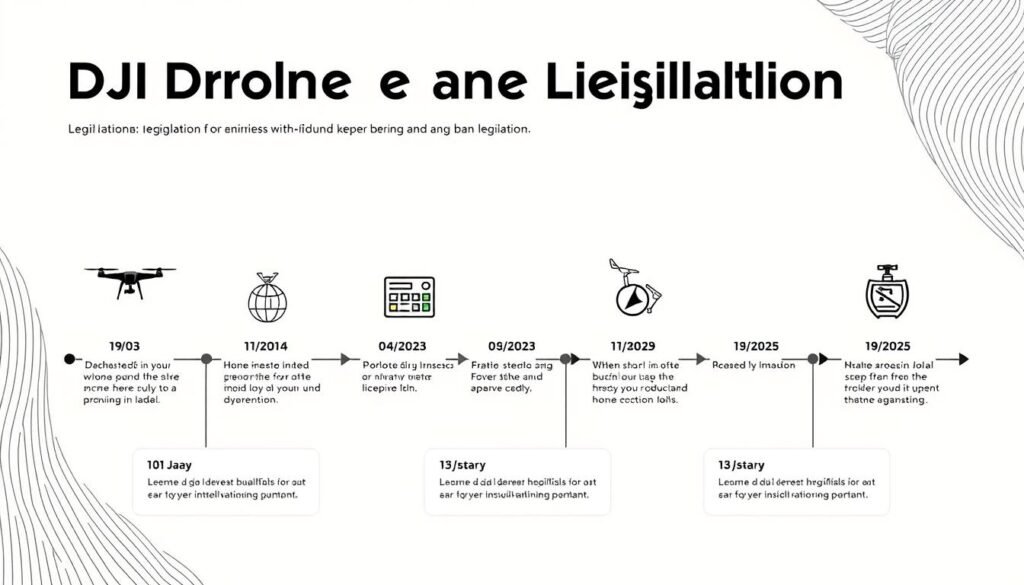 timeline of dji ban legislation